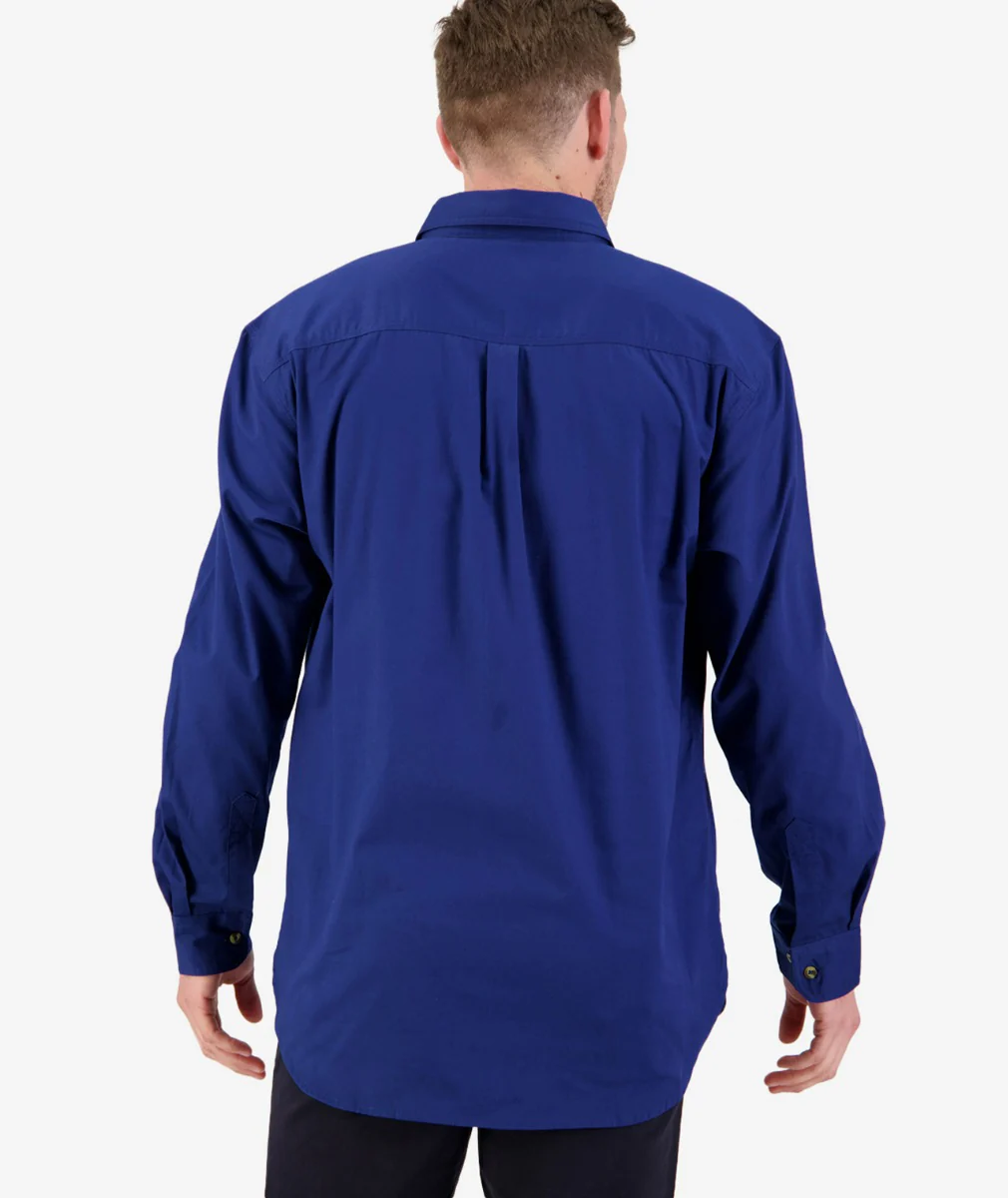 Men's Bendigo Long Sleeve Work Shirt - Image 3