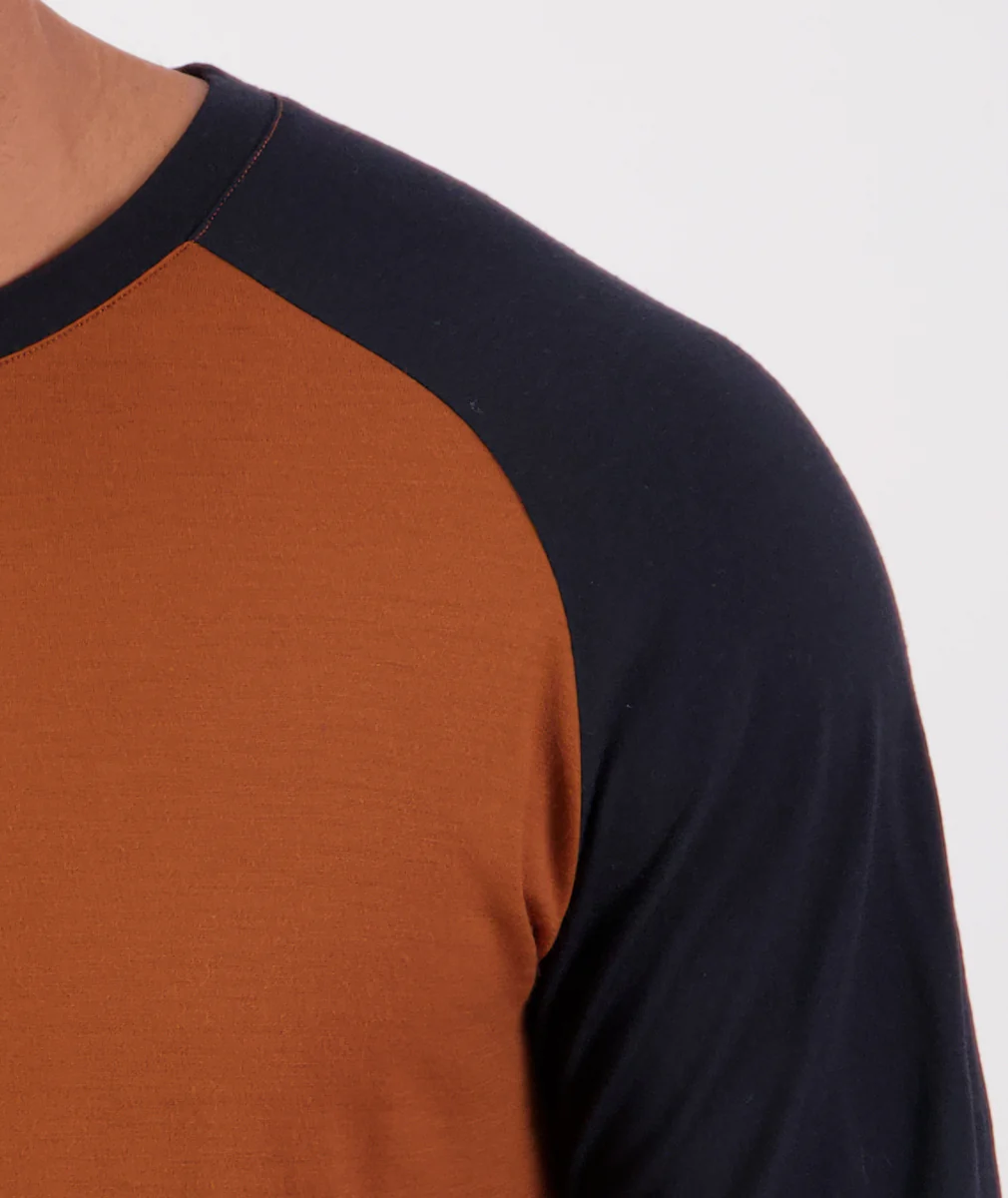 Men's Carlton Long Sleeve Merino T-Shirt - Image 5