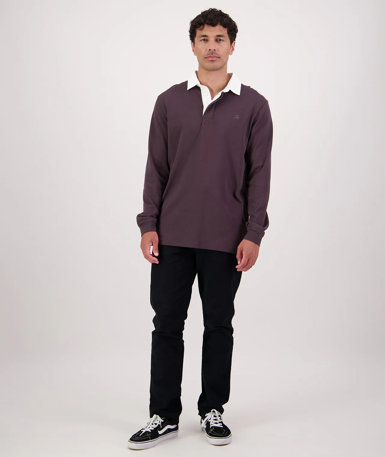 Men's Fundamentals Long Sleeve Rugby Top - Image 5