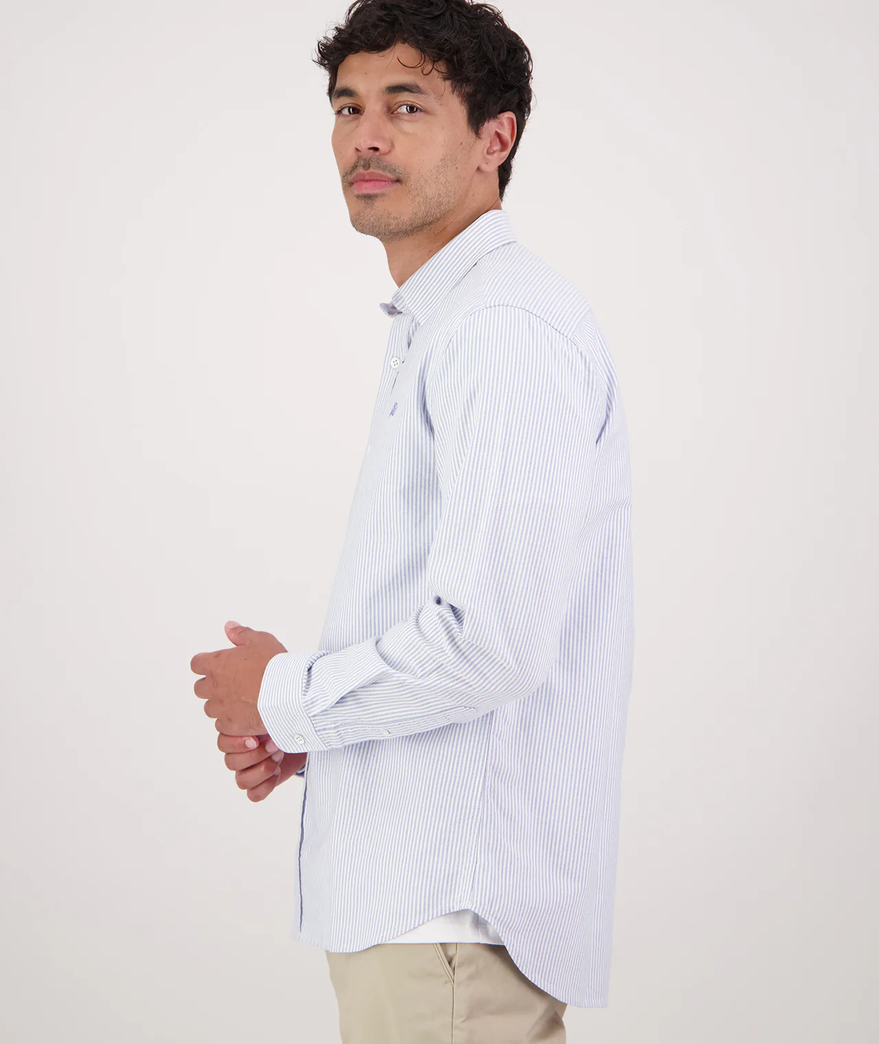Men's Fundamentals Oxford Long Sleeve Shirt - Image 4
