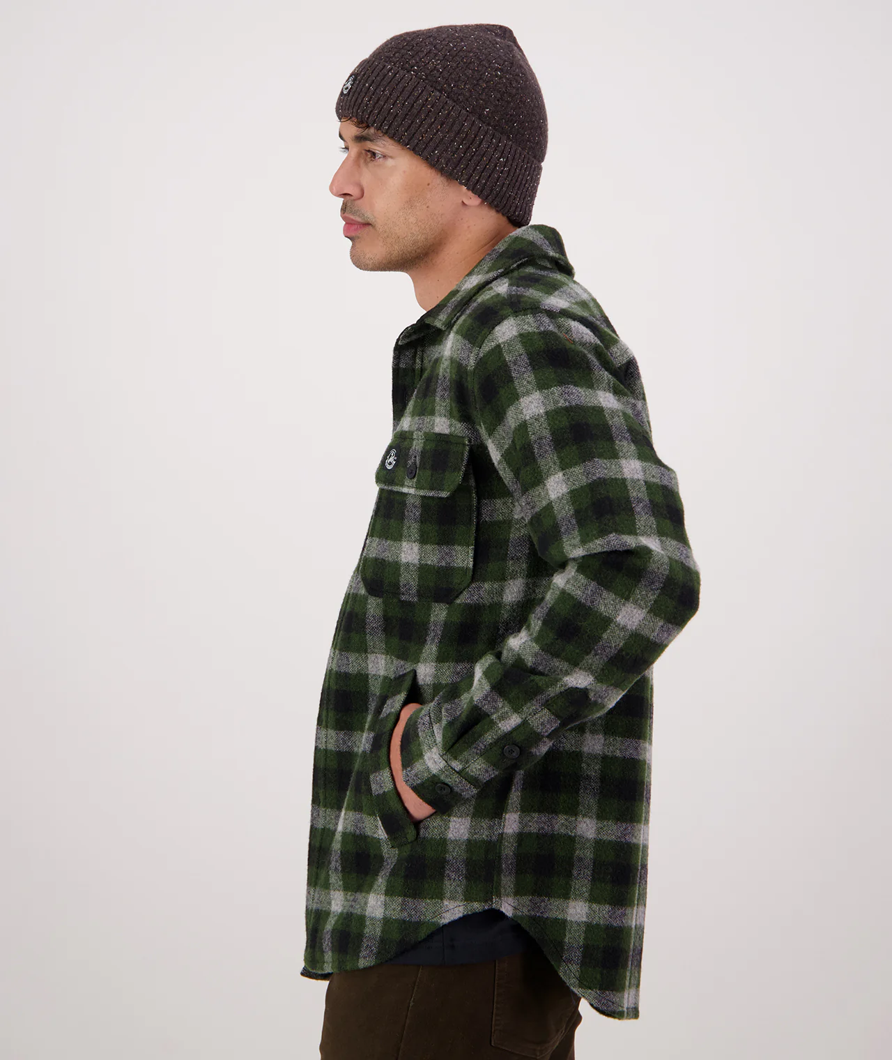 Men's Kiaraki V4 Wool Shacket - Image 3