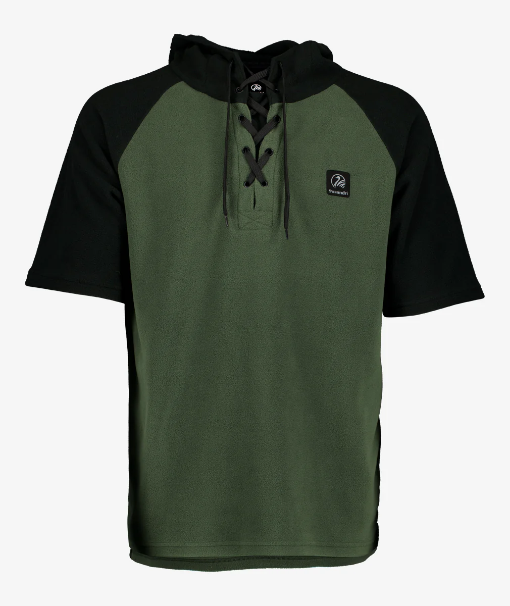 Men's Original Lace Front Fleece Hoodie - Image 6