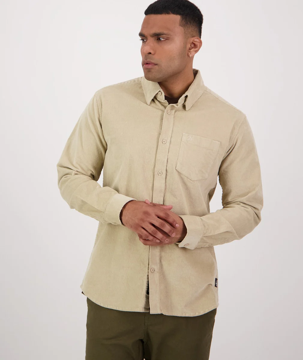 Men's Ranfurly Corduroy Long Sleeve Shirt - Image 3