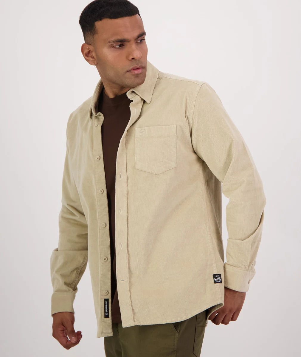 Men's Ranfurly Corduroy Long Sleeve Shirt - Image 4