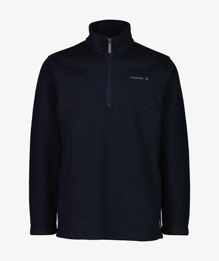 Men's Weka Technical Fleece Pullover with Bonded Wool Lining - Image 6