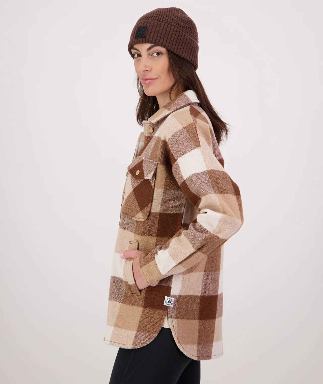 Women's Anchorage V3 Wool Shacket - Image 3