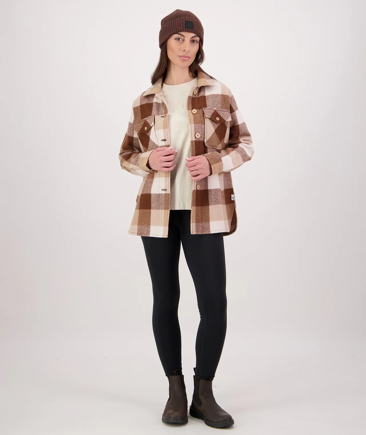 Women's Anchorage V3 Wool Shacket - Image 6