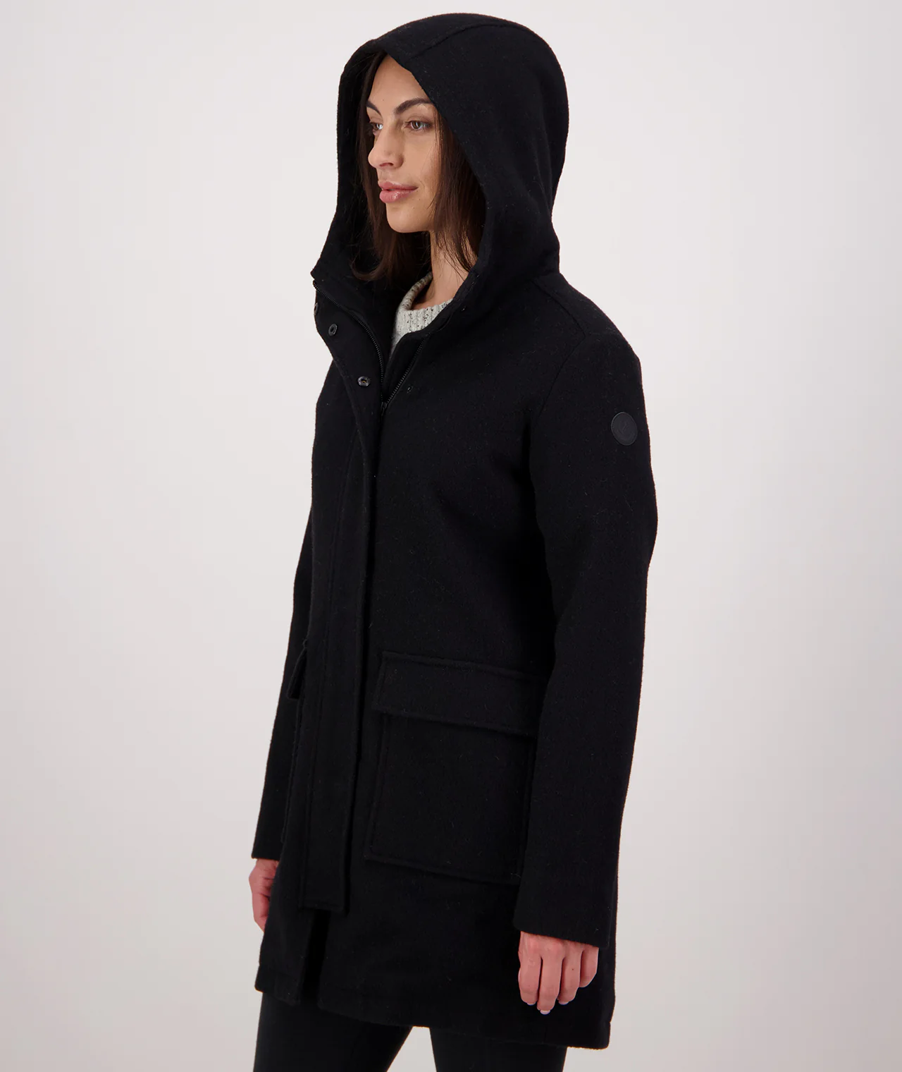 Women's Annmore V2 Wool Overcoat - Image 8