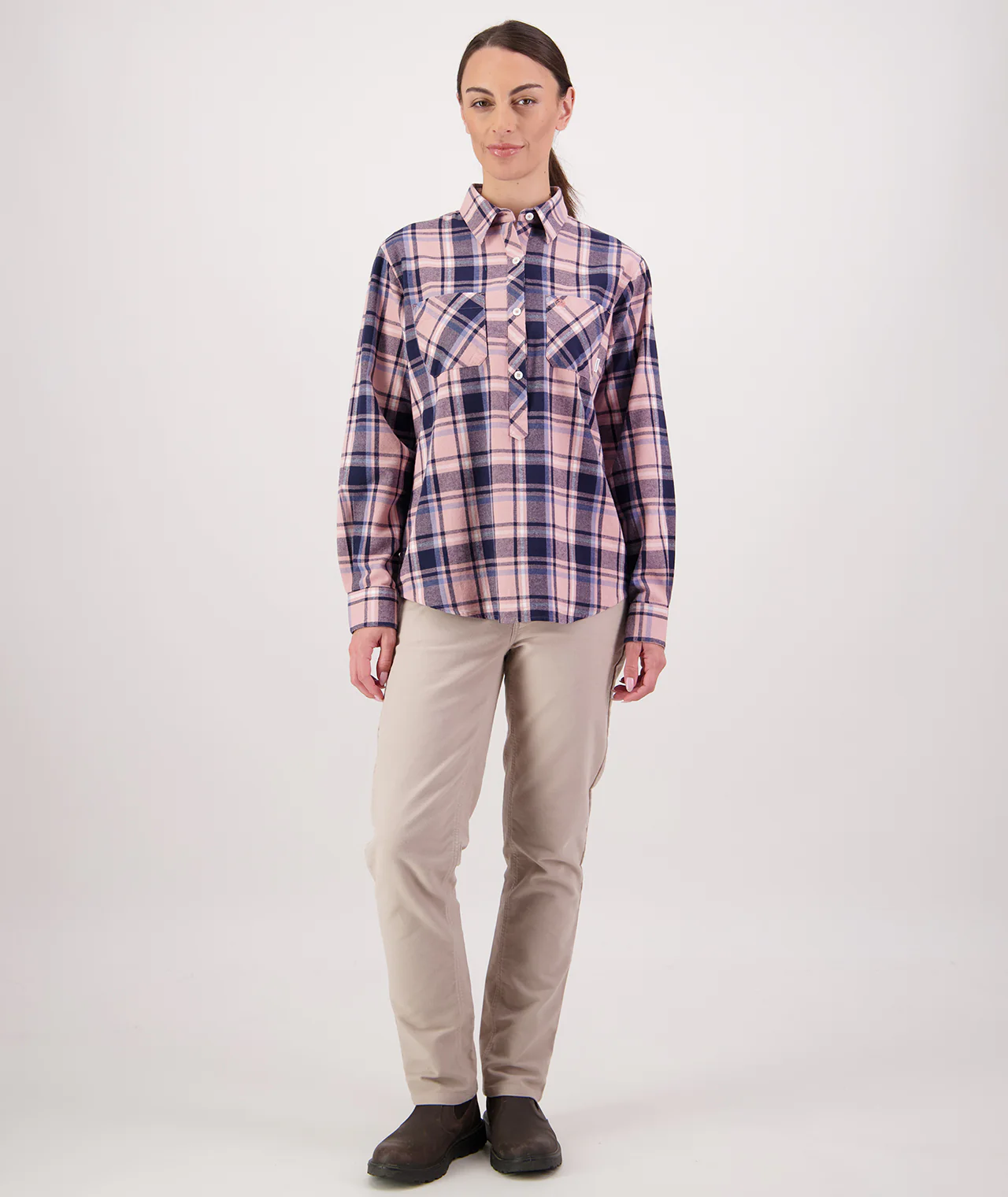 Women's Barn Long Sleeve Shirt - Image 5