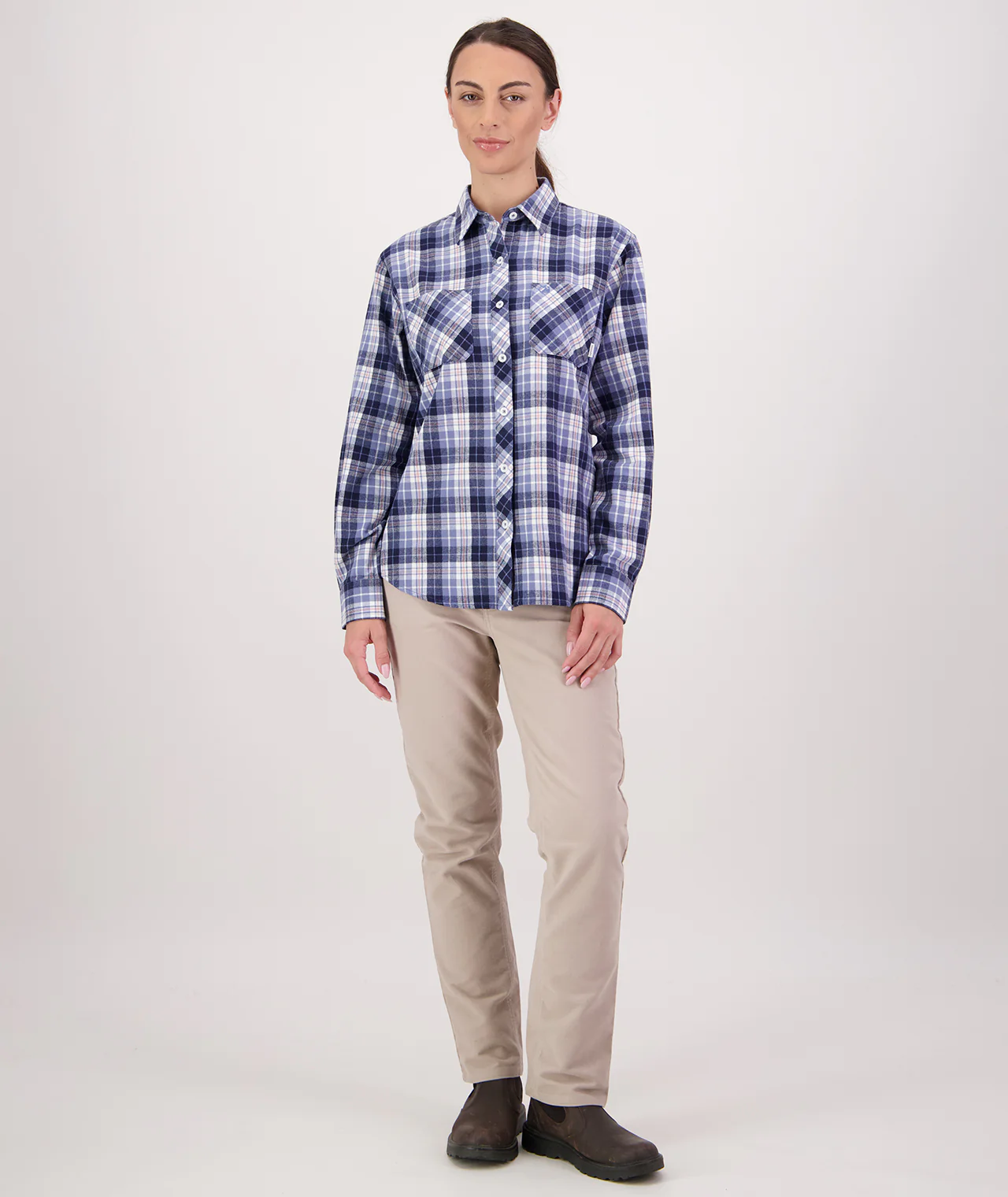 Women's Barn Long Sleeve Shirt - Image 5