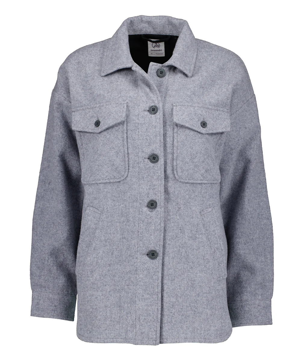 Women's Harbourage Lite Wool Shacket - Image 10