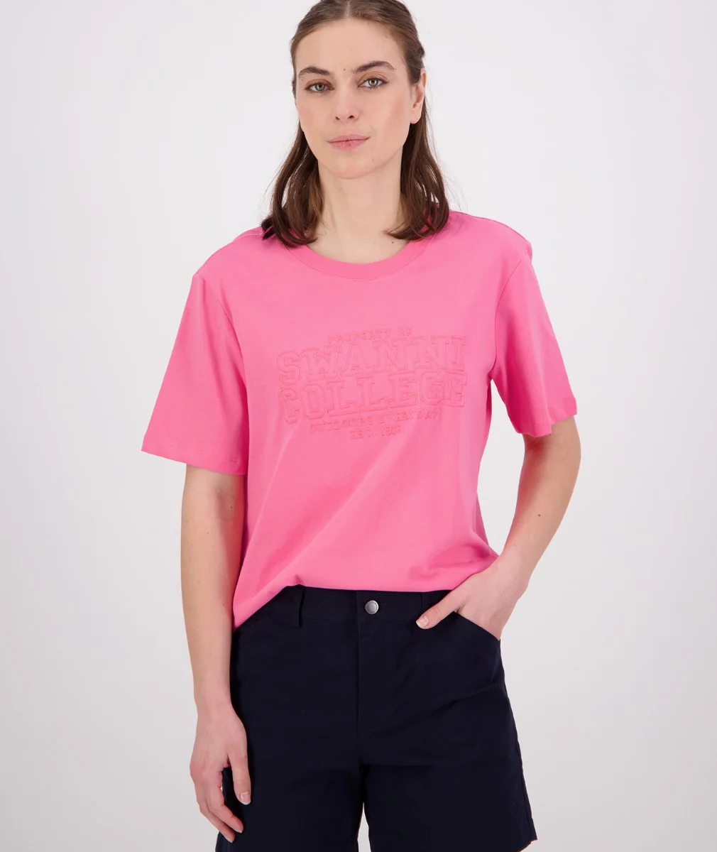 Women's Scholar Embroided T-Shirt - Image 5