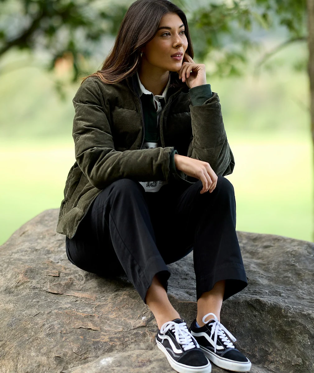 Women's Summit Corduroy Insulated Jacket - Image 9